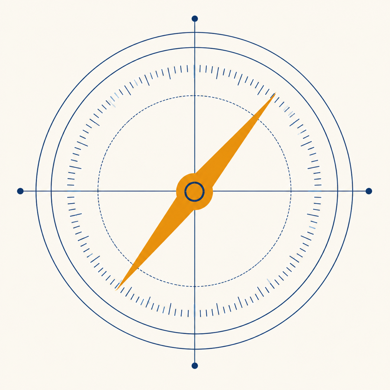 True North compass